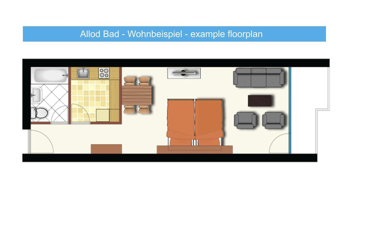 Allod Bad 504 St. Moritz Kültér fotó